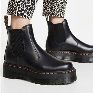 Doc Marten Chelsea Platform Boots